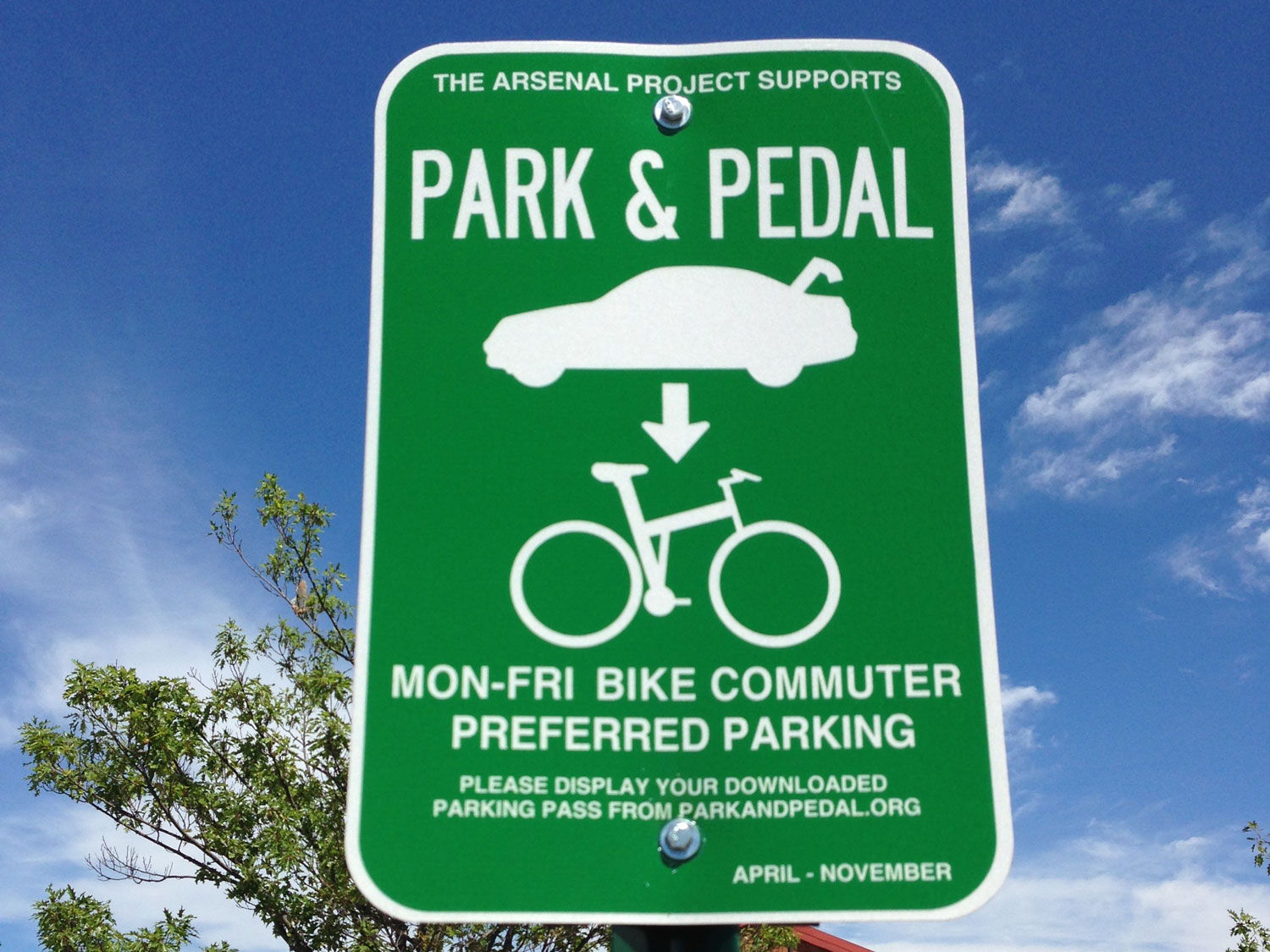 Park&Pedal at Arsenal Mall