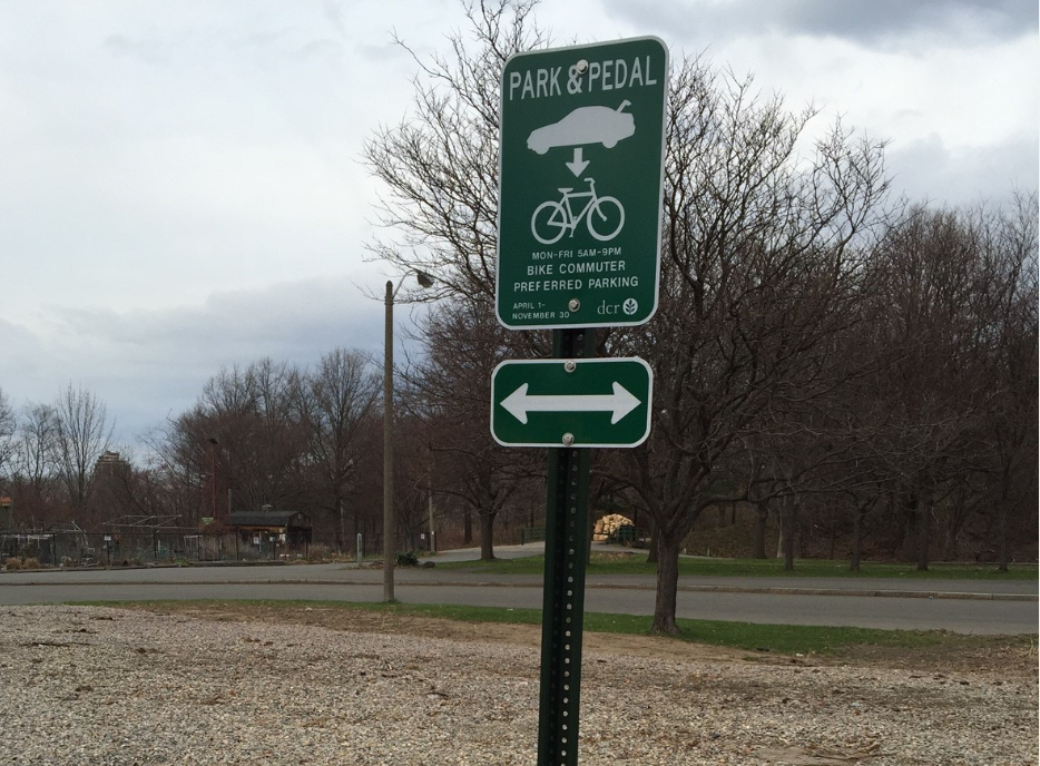 Park&Pedal Signage is Now Up!