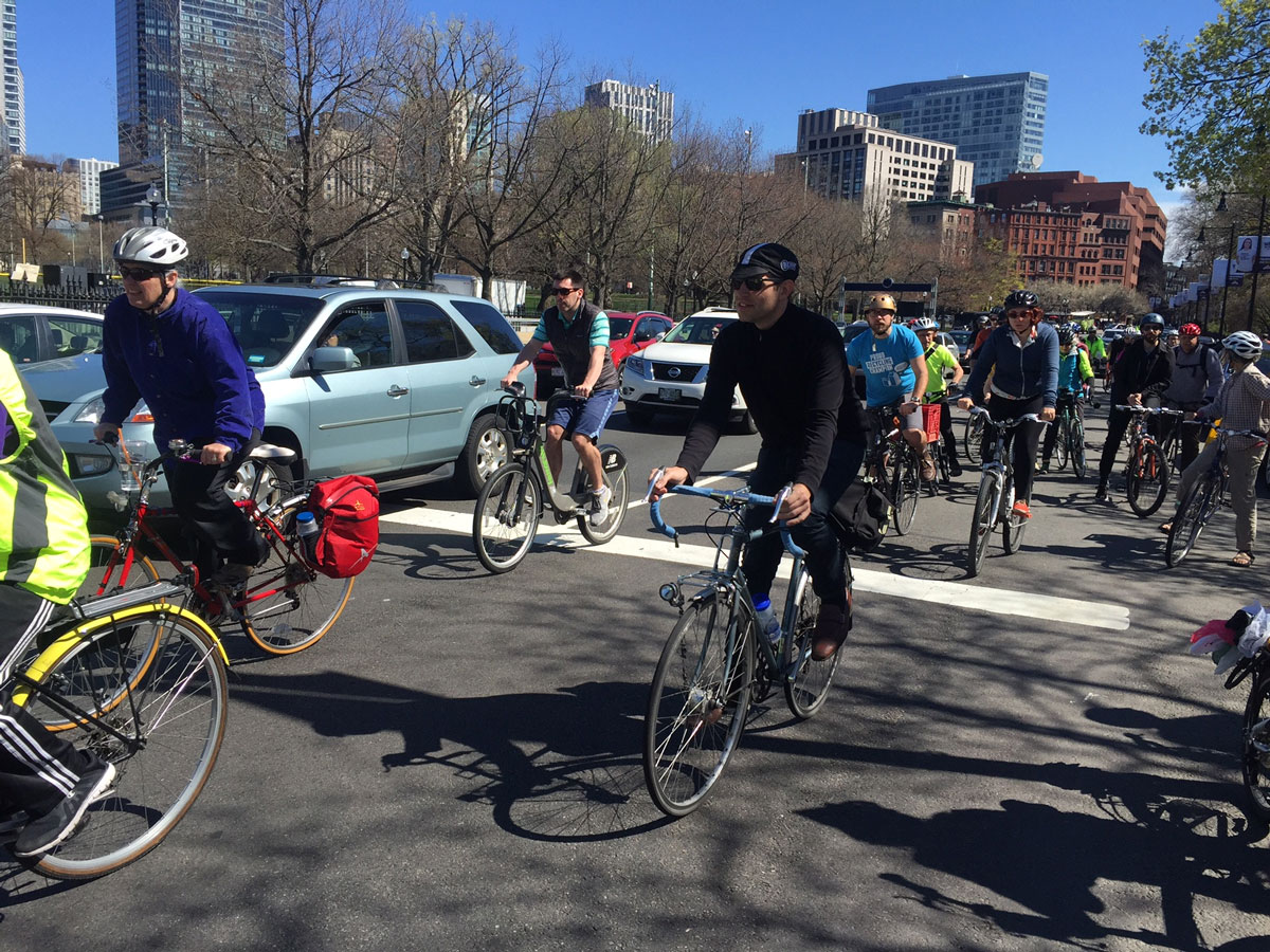 A Ride for Better Bike Lanes in Boston